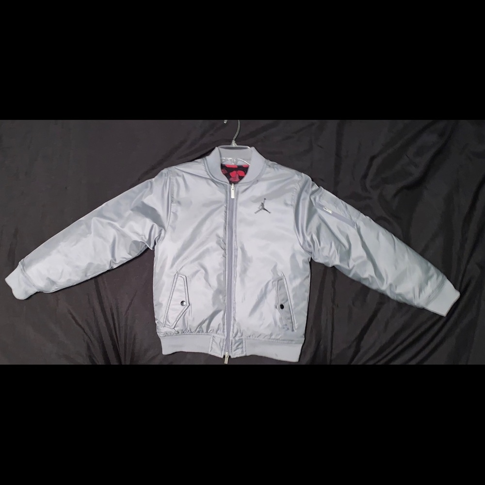 Michael Jordan reversible bomber jacket